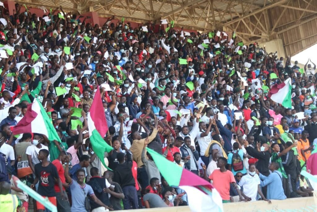 Absence of the supporters of Jaraaf à Alassane Djigo for the choc AS Pikine vs Jaraaf